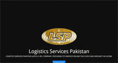 Desktop Screenshot of logisticsservices.com.pk