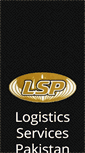 Mobile Screenshot of logisticsservices.com.pk